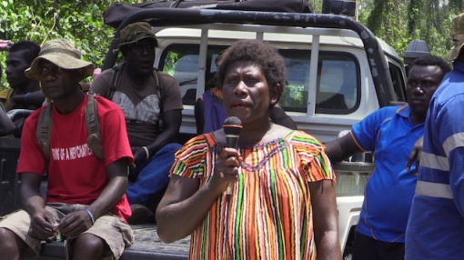 Woman from Bana District speaks out against belkol